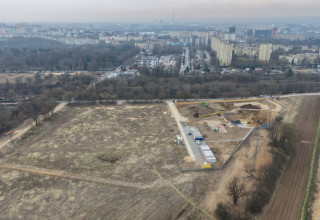 "Osiedle Przystanek Prądnik przy ul. Meiera w Krakowie"