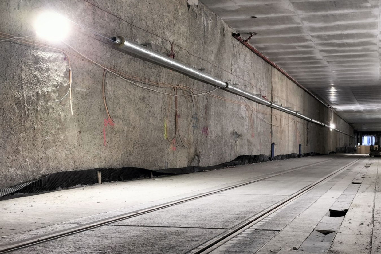Tunel dla tramwajów do Mistrzejowic coraz bliżej końca. Nowe informacje z budowy