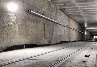 "tunel Tramwaj do Mistrzejowic"