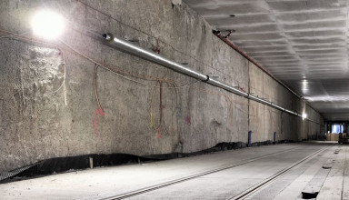 "tunel Tramwaj do Mistrzejowic"