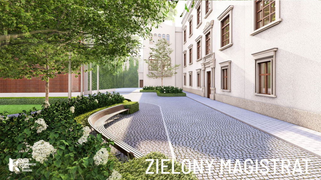 "Zieleń przed magistratem"