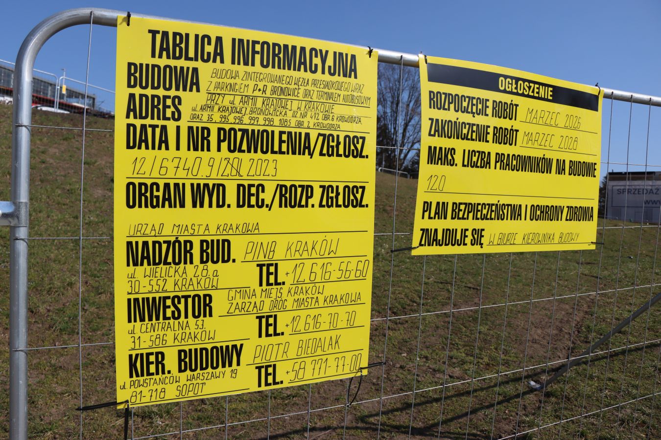 Kolejne utrudnienia w Bronowicach. Zmiany w ruchu przez budowę parkingu P&R