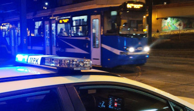 "Nocna akcja w Krakowie"