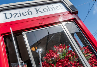 "Tramwaj dzień kobiet Kraków"