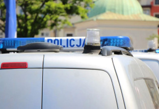 "Radiowóz policyjny"