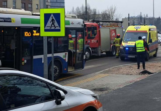 "Potrącenie dziecka na ulicy Dobrego Pasterza w Krakowie"