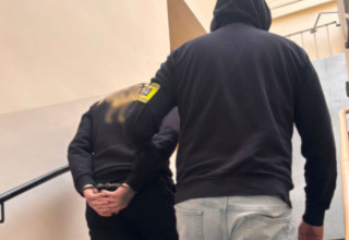 "Zatrzymany mężczyzna"