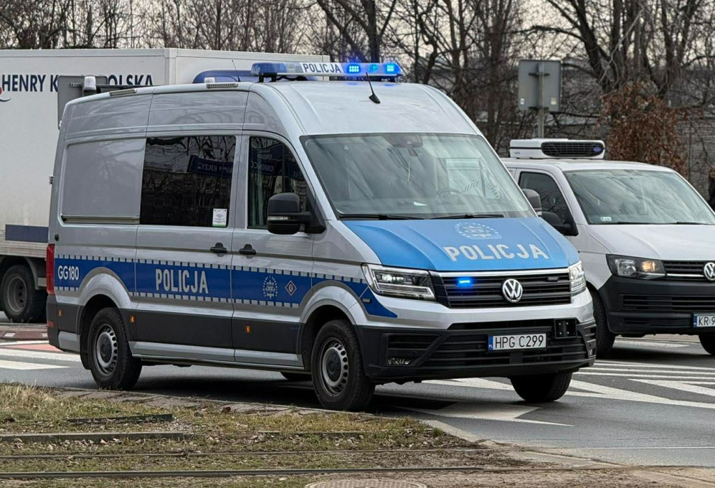 "wypadek na rondzie Hipokratesa Kraków"