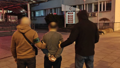 "Zatrzymany mężczyzna"