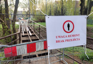 "Remont kładki w Parku Zaczarowanej Dorożki"