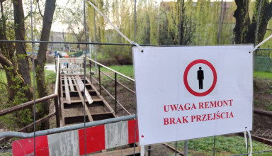 "Remont kładki w Parku Zaczarowanej Dorożki"