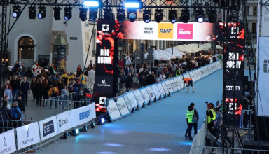 "bieg Nocny w Krakowie"