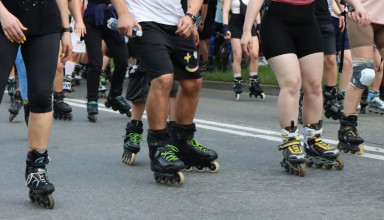 "Rolkarze w Krakowie"