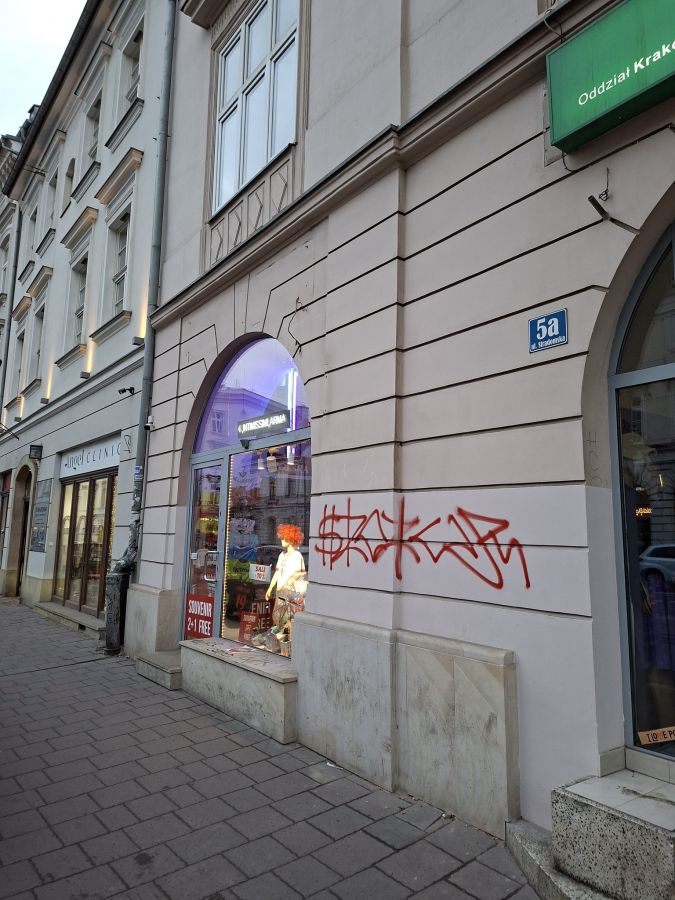 "Zniszczenia zabytków w Krakowie"