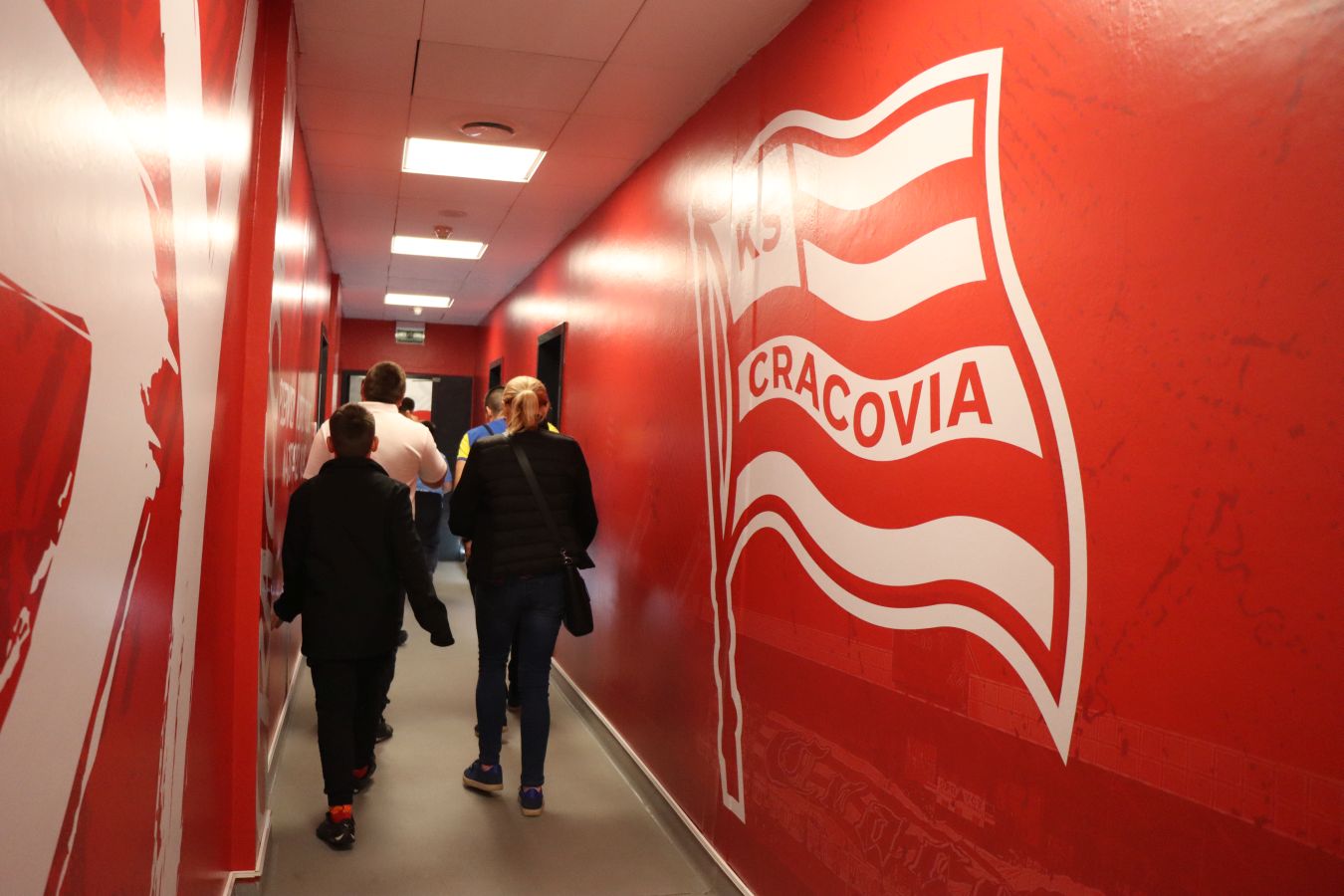Za kulisami stadionu Cracovii. Tak wyglądało zwiedzanie obiektu [ZDJĘCIA]