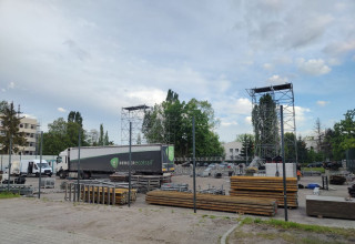 "Scena AGH Plaża Juwenalia"