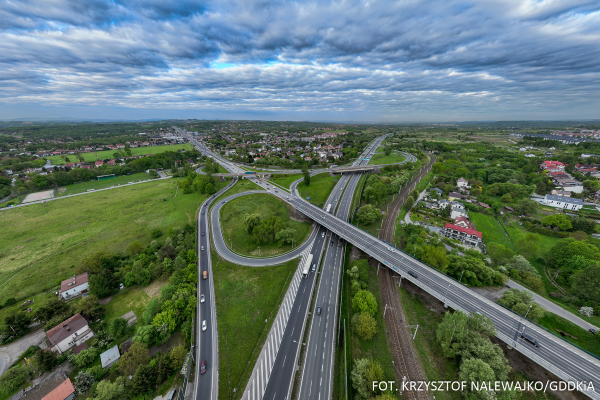 Nowe drogi wzdłuż A4 w Krakowie. Mieszkańcy Klinów i Opatkowic mają zyskać
