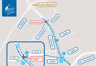 "Zmiany organizacji ruchu tramwaj do Mistrzejowic"