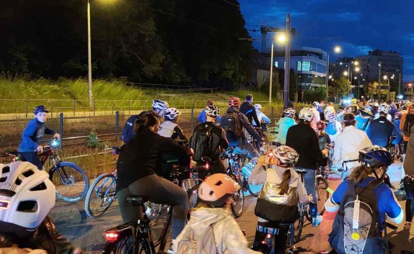 Krakowski Nocny Przejazd Rowerowy 2026. Będą utrudnienia w mieście
