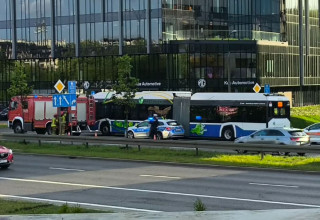 "wypadek autobusu Konopnickiej Kraków"