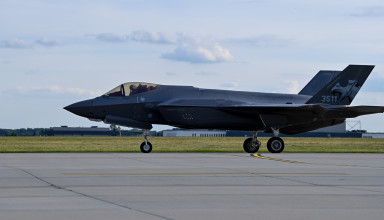 "F 35 powitanie z Polską"
