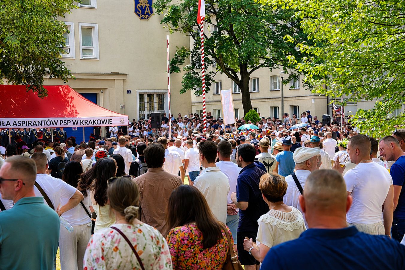 Uroczysta promocja w Szkole Aspirantów PSP w Krakowie [ZDJĘCIA]