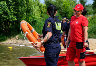 "ćwiczenia służb ratunkowych na krakowskich Bagrach"