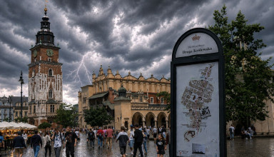 "Burza nad Krakowem"
