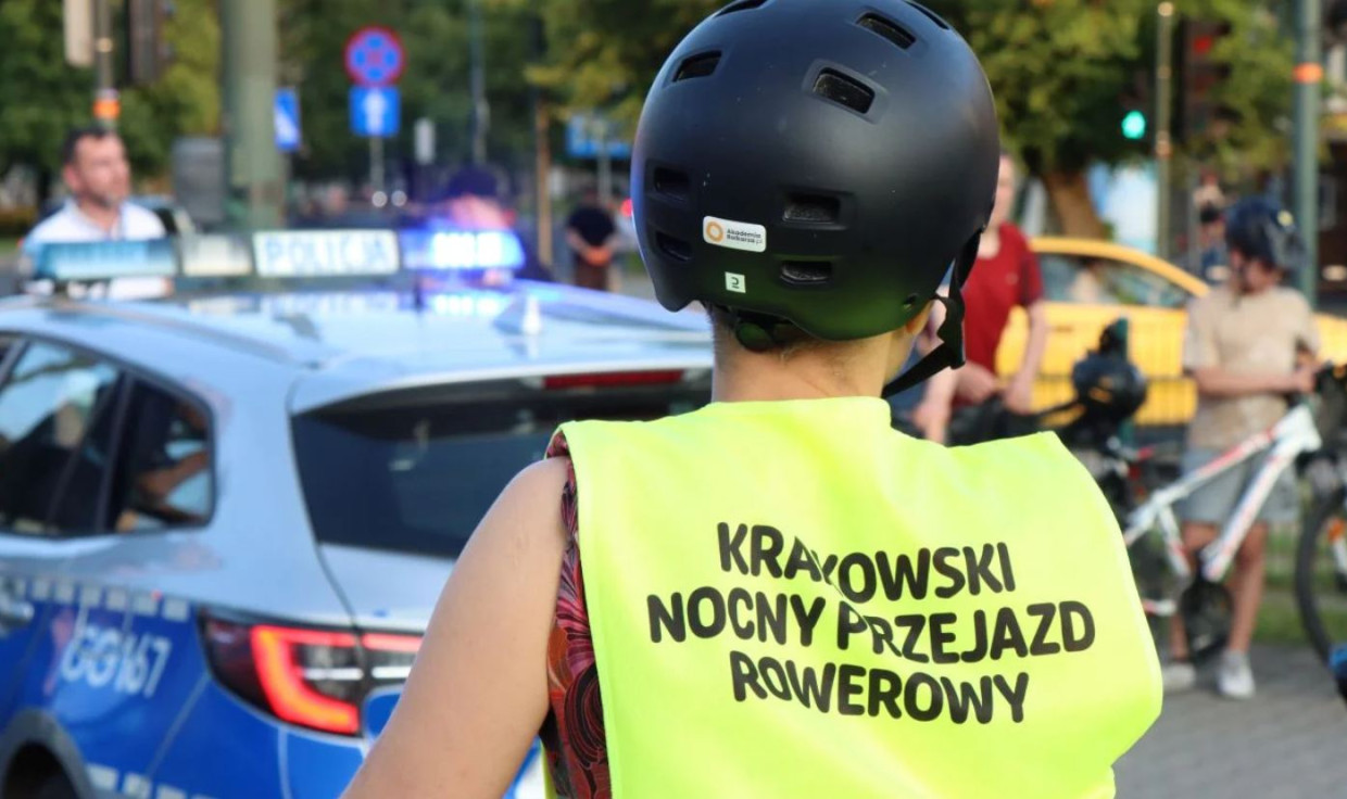W piątek rowerzyści opanują ulice Krakowa. Oto trasa nocnego przejazdu [TRASA]