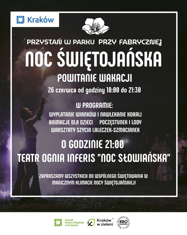 Ogień rozświetli park w Krakowie. Wieczorny pokaz będzie finałem pikniku