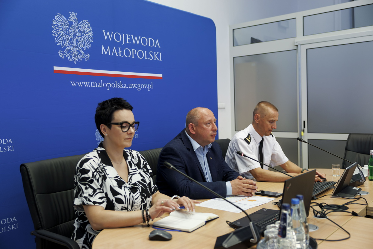 Wojewoda reaguje. Zwołał Wojewódzki Zespół Zarządzania Kryzysowego