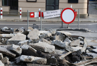 "Remont Grzegórzeckiej w Krakowie"