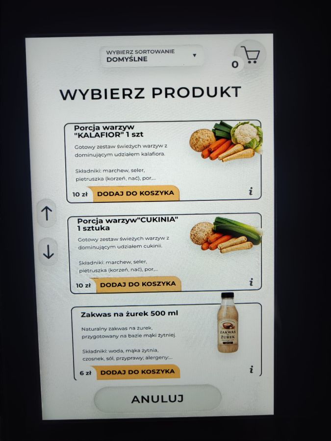 "Warzywomat w Krakowie"