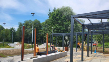 "Park przy ul. Kąpielowej w Krakowie"