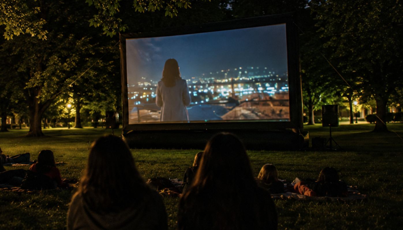 Darmowe kino plenerowe w Krakowie. Seanse w parkach [REPERTUAR]