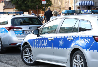 "Radiowóz policji"