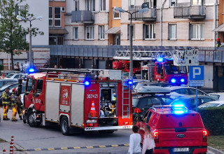 "Pożar na os. Oświecenia"