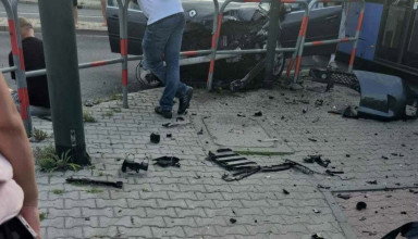 "Wypadek Kraków zderzenie tramwaju"