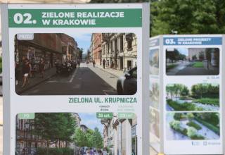 "Wystawa na Placu św. ducha w Krakowie"