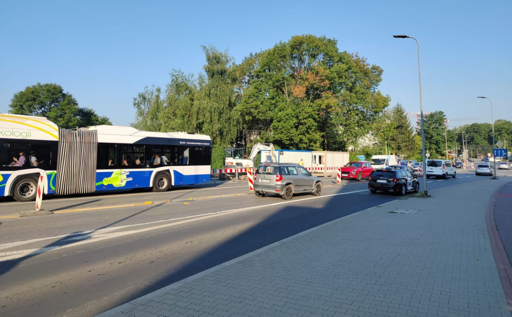 "Remont ulicy Kamieńskiego w Krakowie"