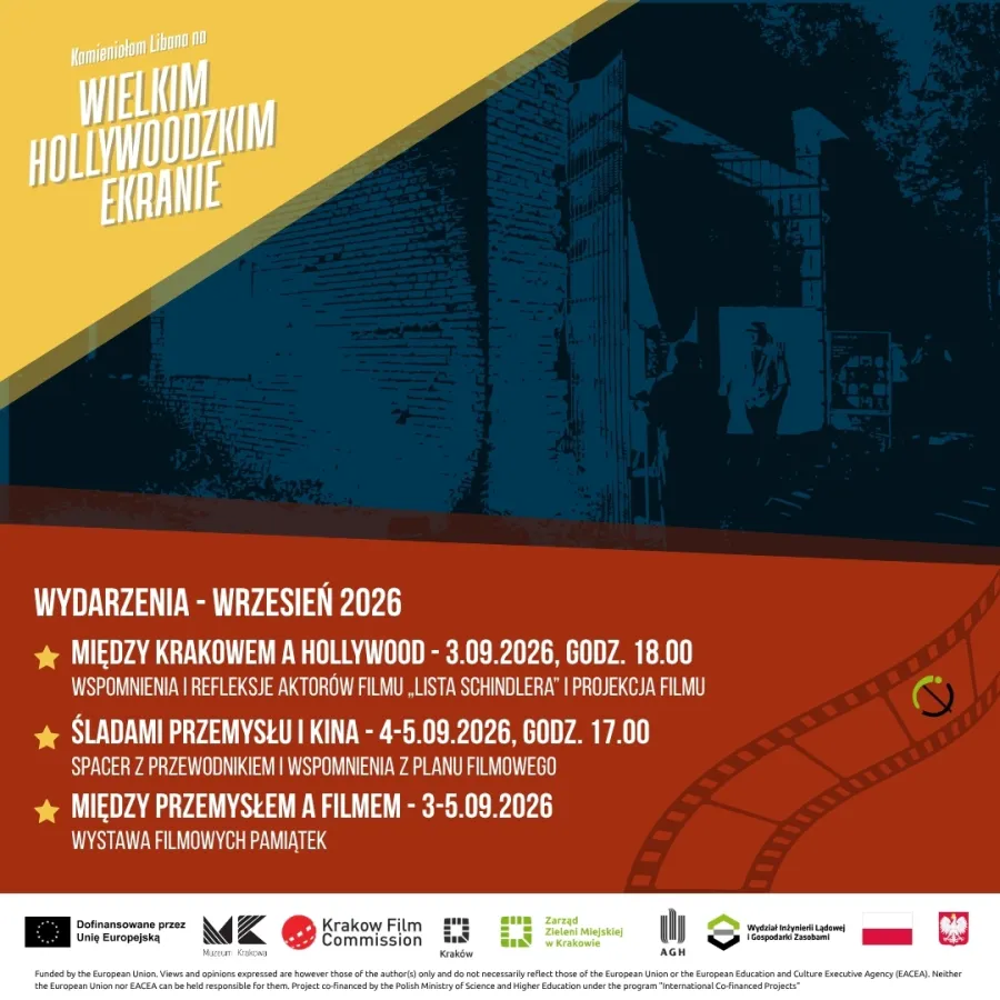 Kamieniołom Libana znów opowie historię „Listy Schindlera”. Spotkanie z aktorami i spacery
