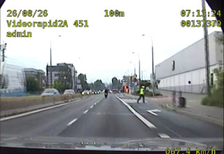 "Pościg za motocyklistą na Wielickiej"