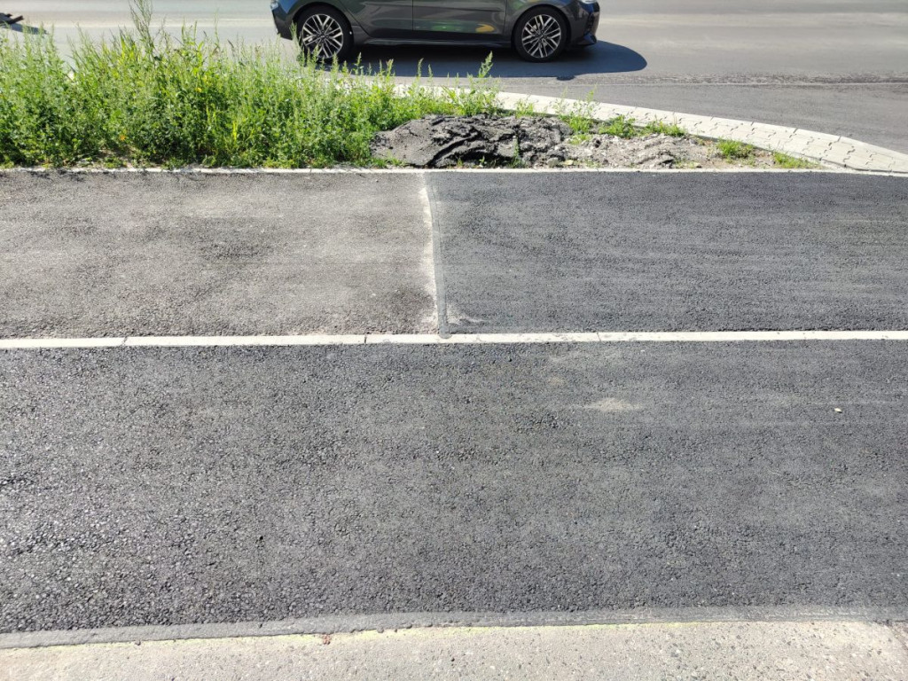 "Chodnik ul. strzelców Kraków"