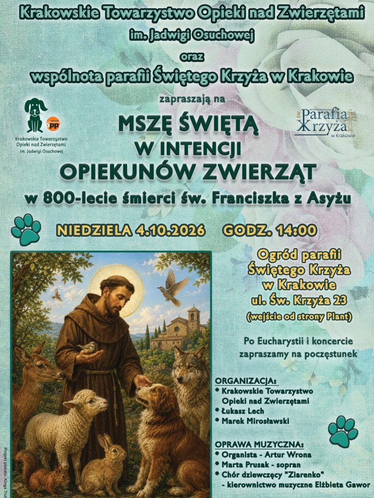 "Msza święta ze zwierzętami"