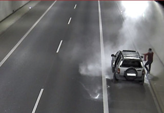 "Pożar w tunelu na zakopiance"