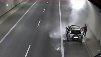 "Pożar w tunelu na zakopiance"