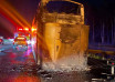 "Pożar autobusu na A4"