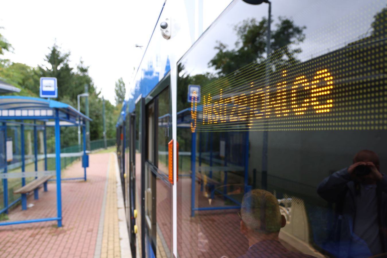 Trzy linie tramwajowe kursują nową trasą do Mistrzejowic