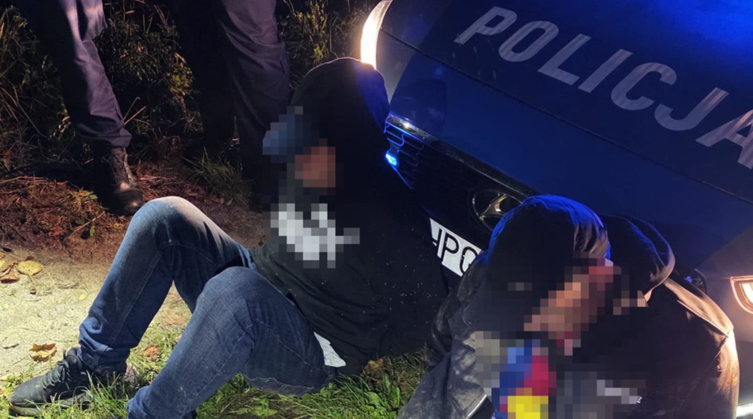 Ucieczka przed policją pod Krakowem