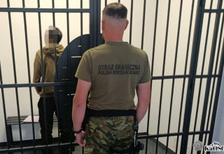 "Zatrzymany mężczyzna"